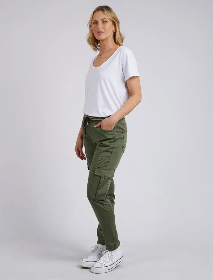 ANAIS CARGO JOGGER FOUR LEAF CLOVER