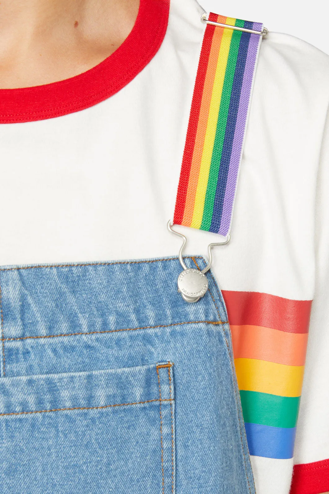 Denim Rainbow Unisex Overall