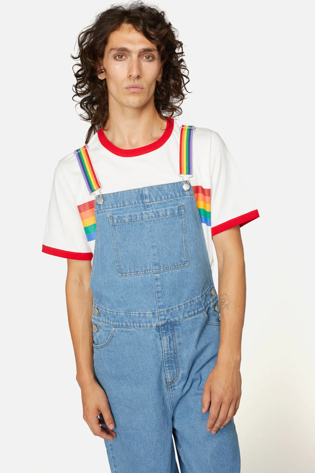 Denim Rainbow Unisex Overall