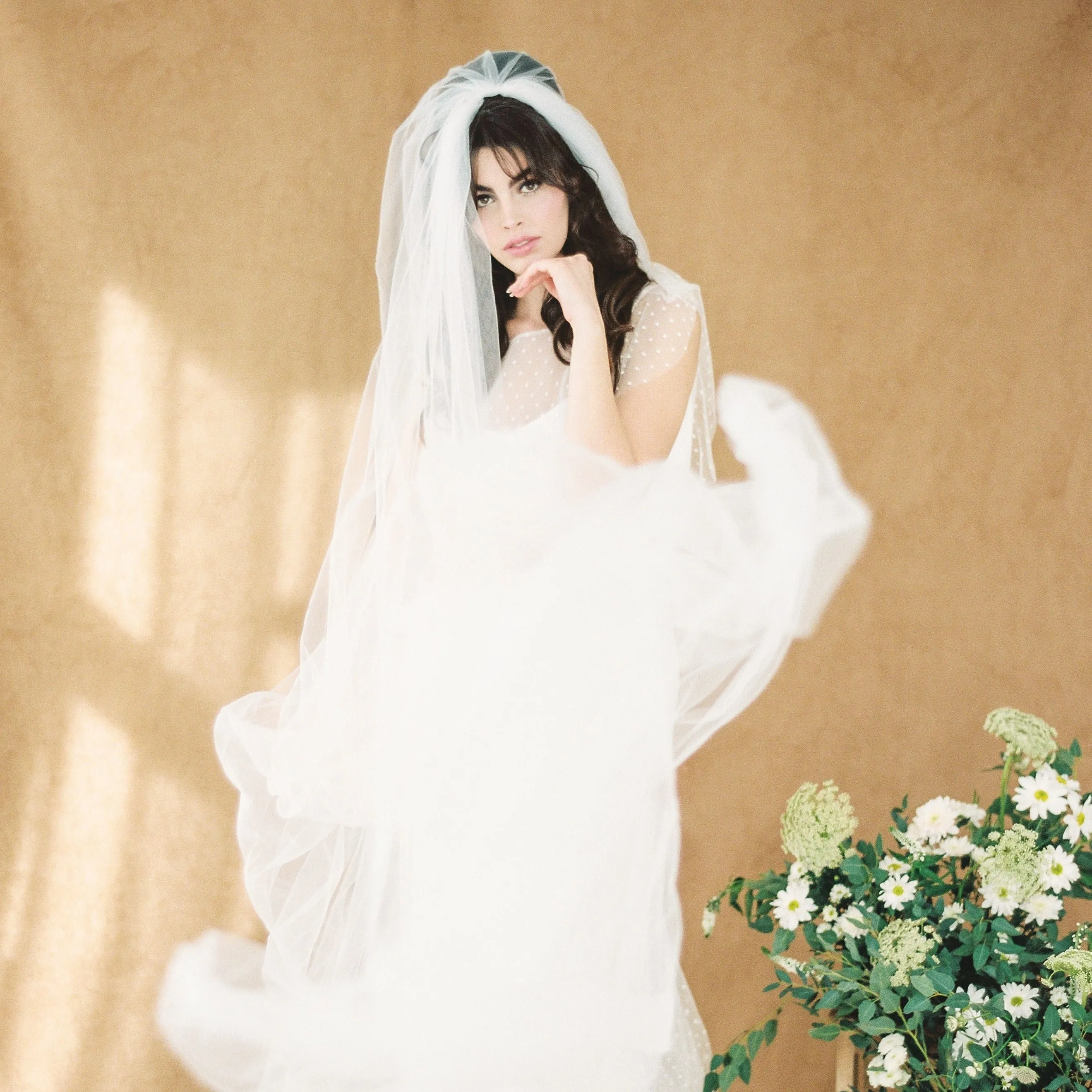 MILENA Whisper Tulle Full Volume Veil