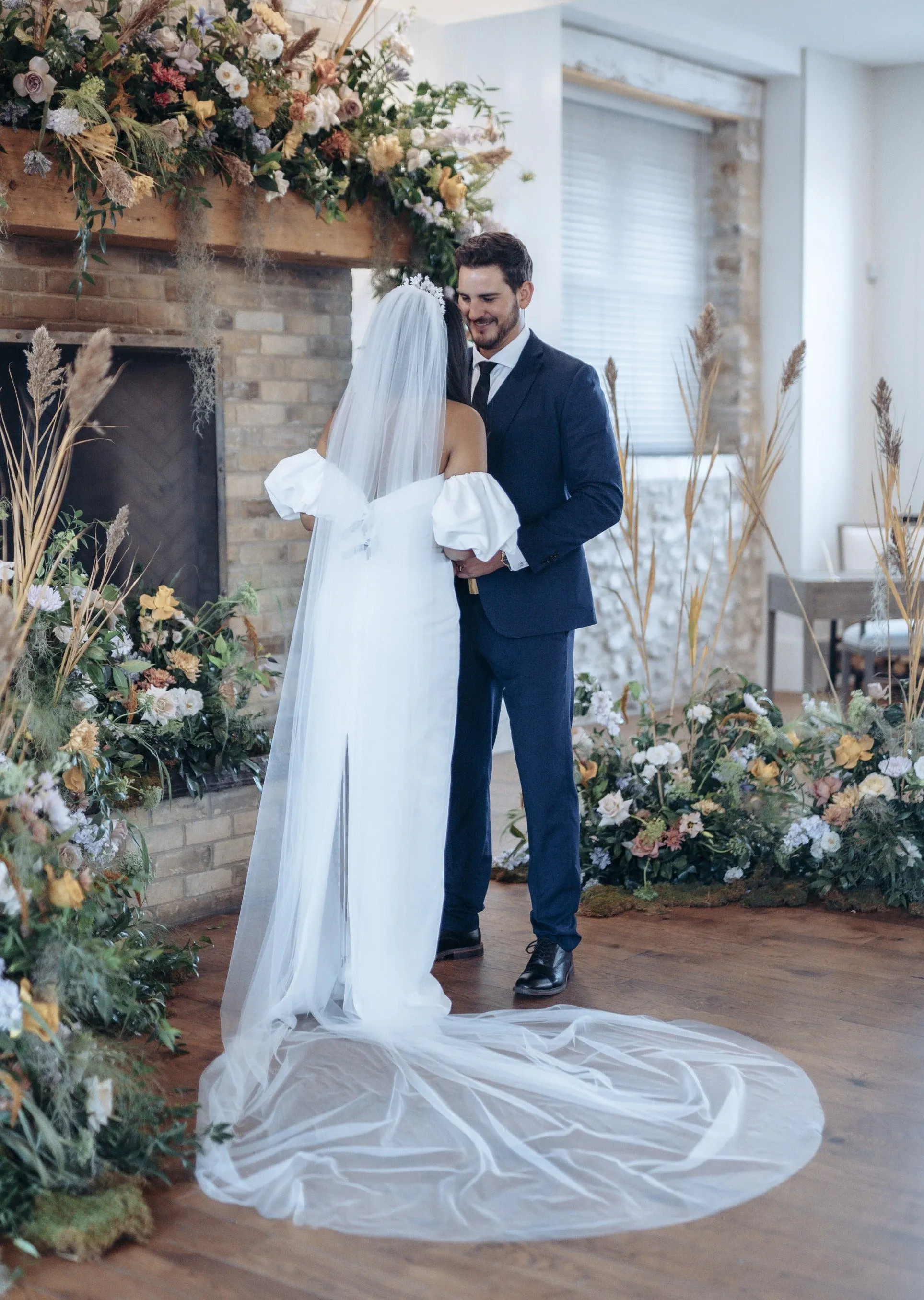 MILENA Whisper Tulle Full Volume Veil