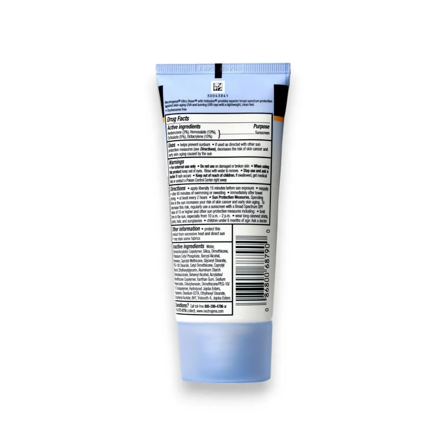 Neutrogena Ultra Sheer Dry-Touch Sunscreen SPF55 88ML