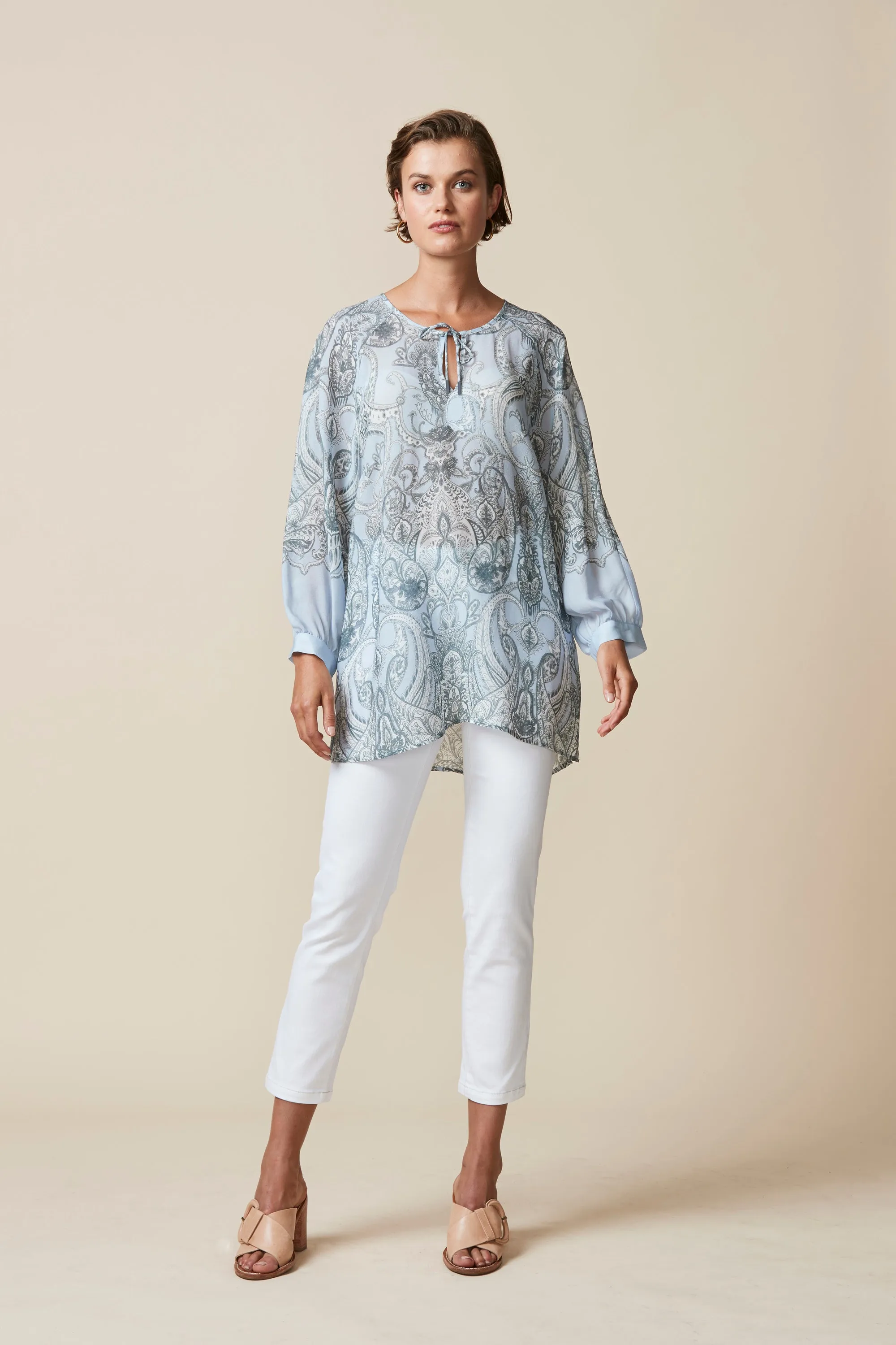 Paisley Sheer Top