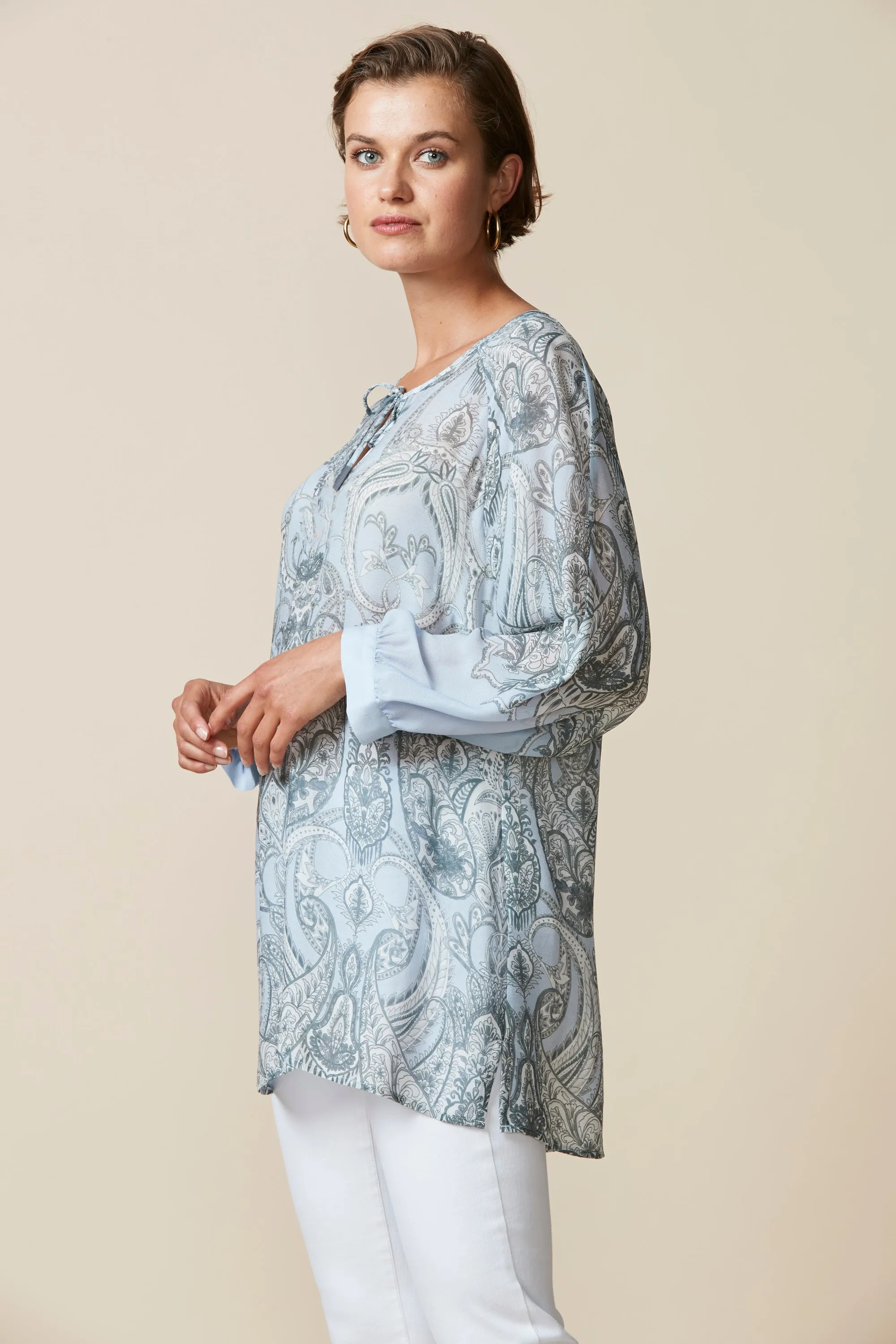Paisley Sheer Top
