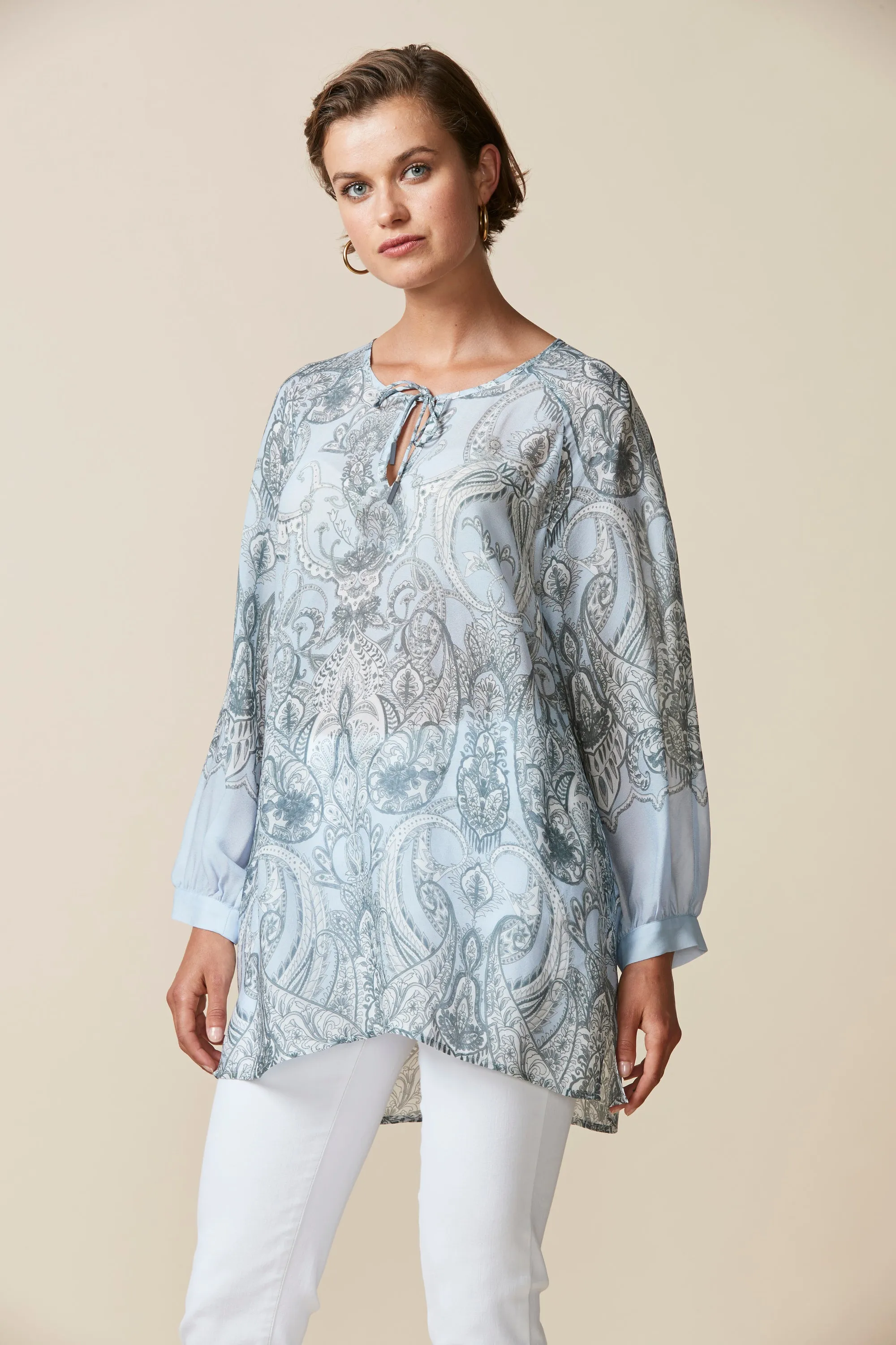 Paisley Sheer Top