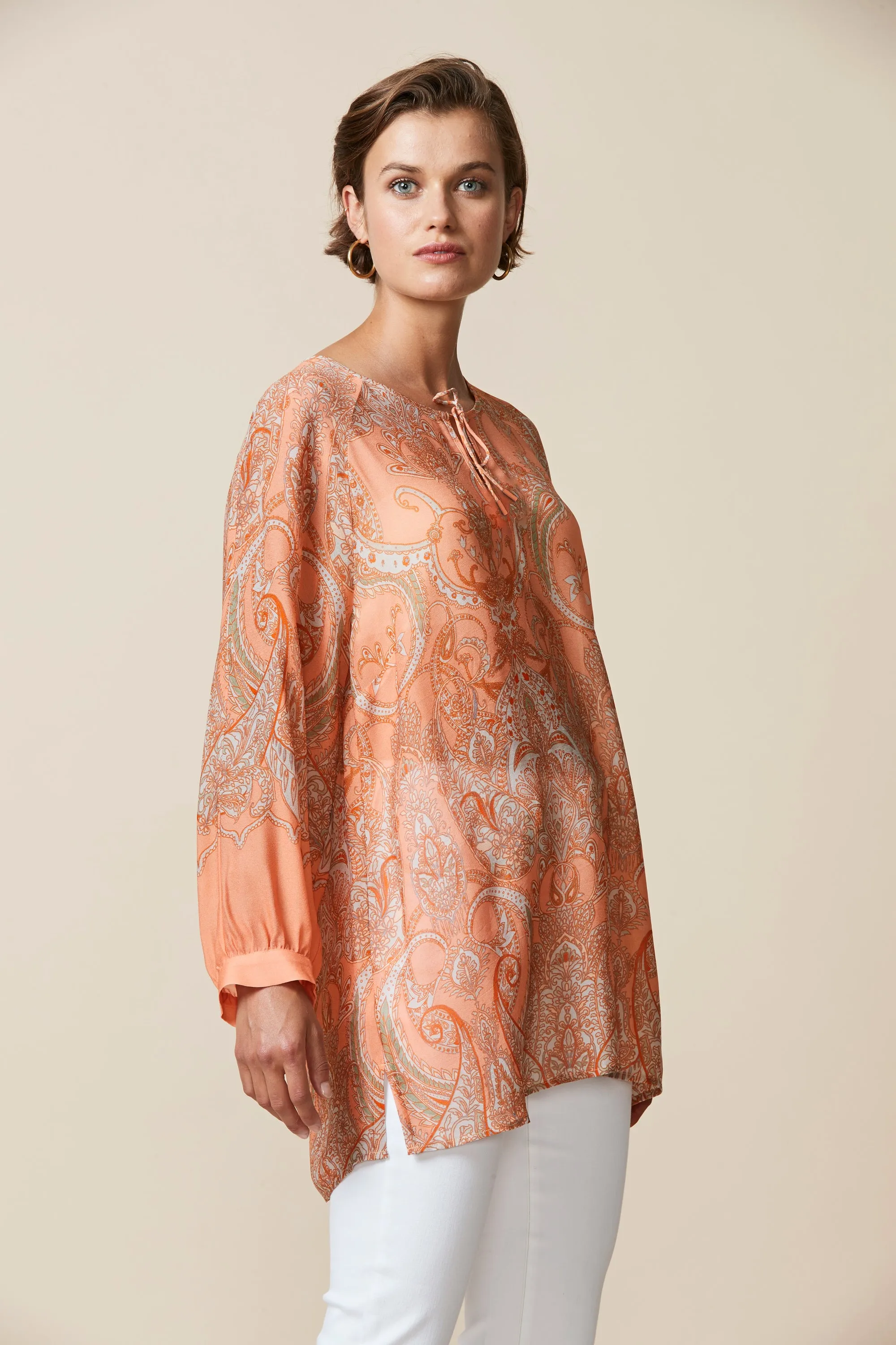 Paisley Sheer Top